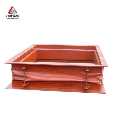 Компенсатор прямоугольной неметаллической ткани Фланцевое соединение Компенсатор теплового расширения