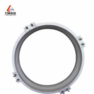 DN2400 высокотемпературная гофрированная труба из нержавеющей стали большого диаметра