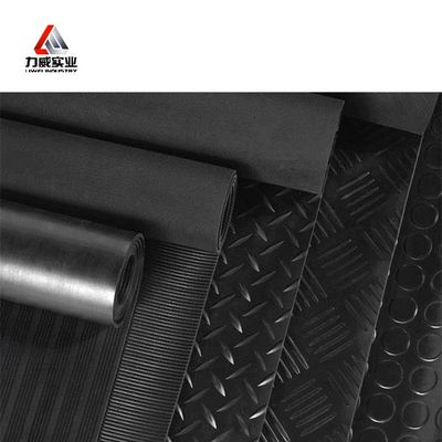 Настраиваемый резиновый лист в NBR / SBR / NR / EPDM / Силикон / FKM и т. д. Длина 1-50 м