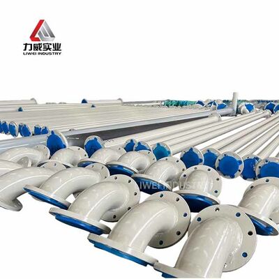 Трубопровод с покрытием из натуральной резины Идеальный выбор для коррозионностойких трубопроводных систем в различных отраслях промышленности