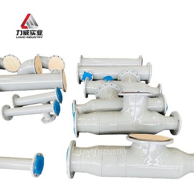 Индивидуальное обслуживание Коррозионностойкая резиновая труба Стальная труба футеровка Опциональный материал Стандартная длина 6 м или по индивидуальному заказу для долговечности