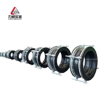 Гибкое резиновое соединение с одной сферой, устойчивое к коррозии, гибкий элемент, подходящий для динамических трубопроводных систем, требующих компенсации перемещений